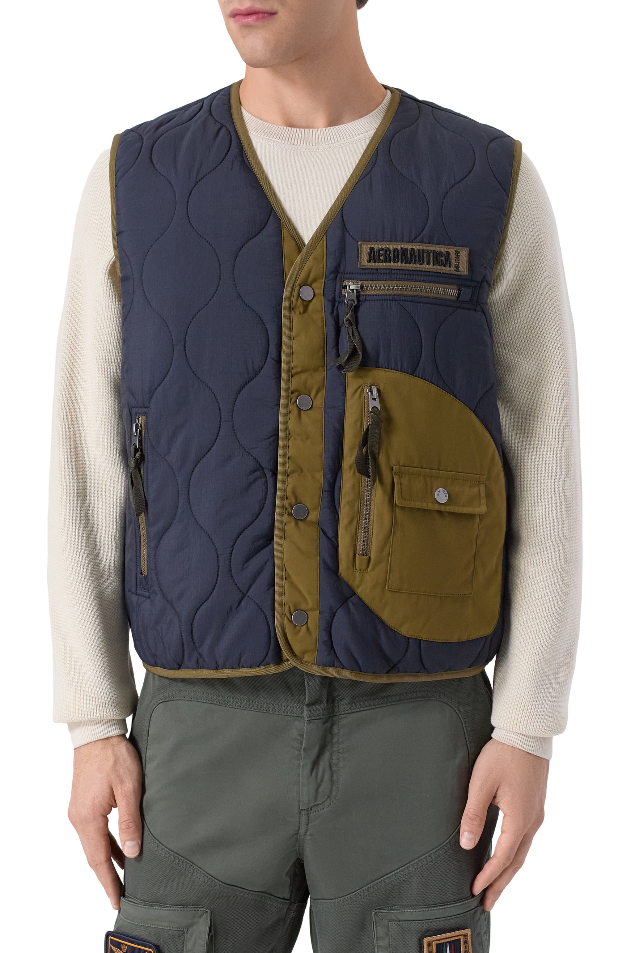Утепленный жилет AERONAUTICA MILITARE, арт. AB3008UCT04211, фото 3