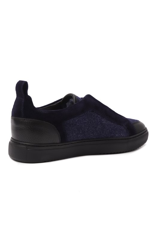 Комбинированные кеды Doucal's DU3218ERICPN661N Синий  DU3218ERICPN661N Фото 5