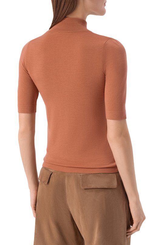 Шерстяная водолазка MVST M26.CSW.K410/13-5 MICR0N W00L Коричневый  M26.CSW.K410/13-5 MICR0N W00L Фото 4