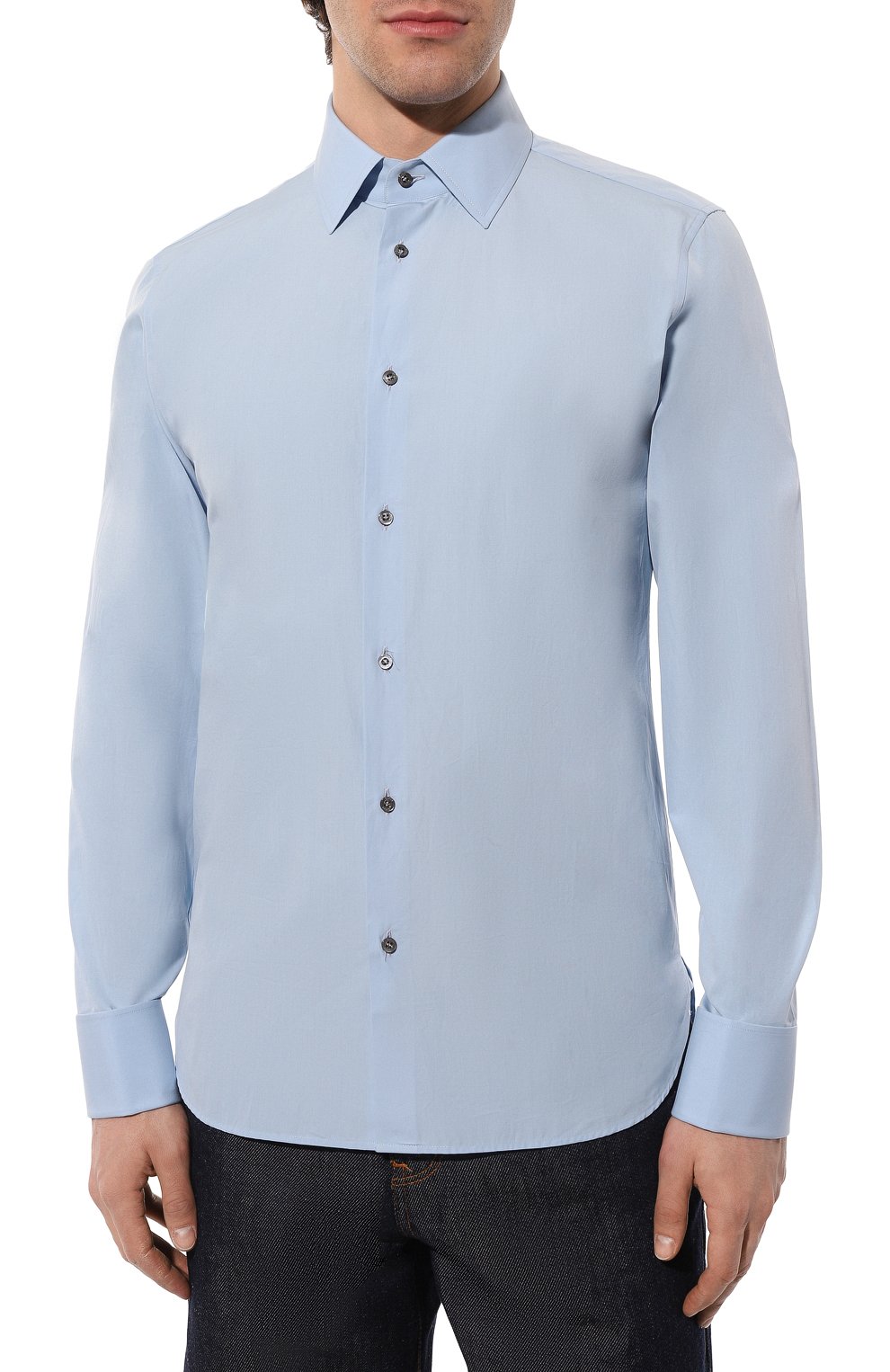 Хлопковая сорочка GUCCI, арт. 535172 21 13, фото 7