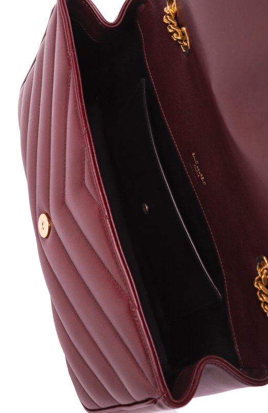 Сумка Loulou medium Saint Laurent 801439/AAEAX Бордовый  801439/AAEAX Фото 5