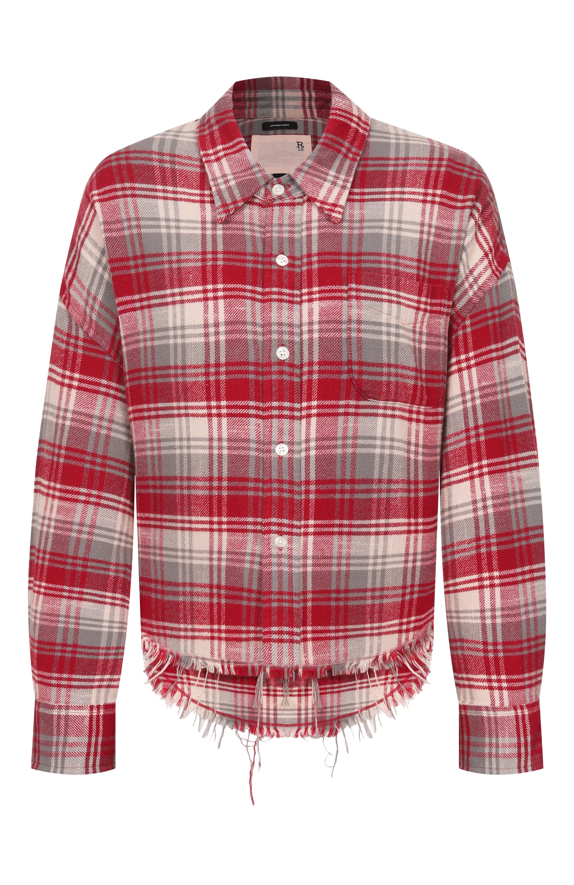 Хлопковая рубашка R13, арт. R13WR150-R683B, фото 1