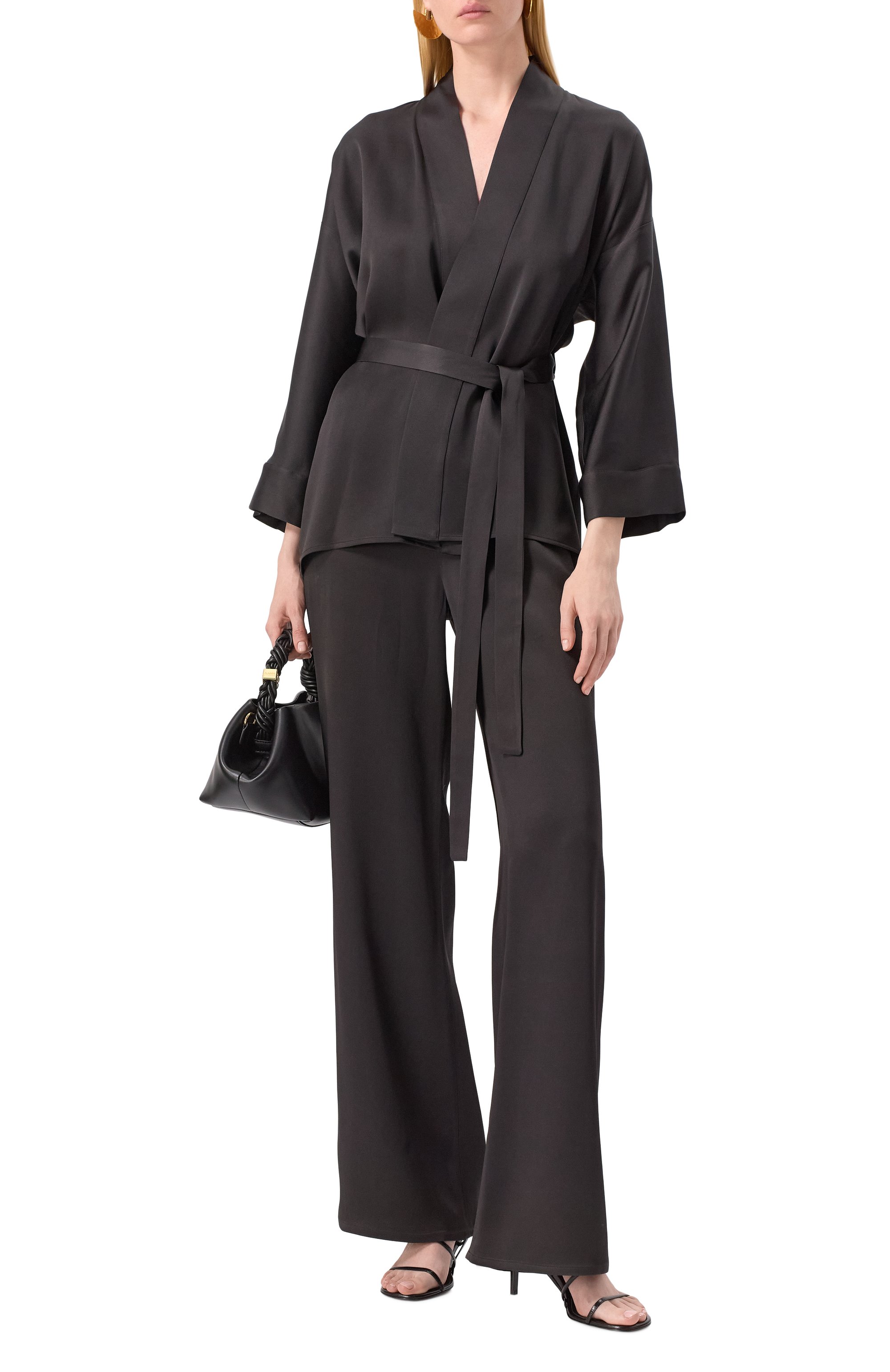 Атласное кимоно ANTONELLI FIRENZE, арт. N3883/355C, фото 2