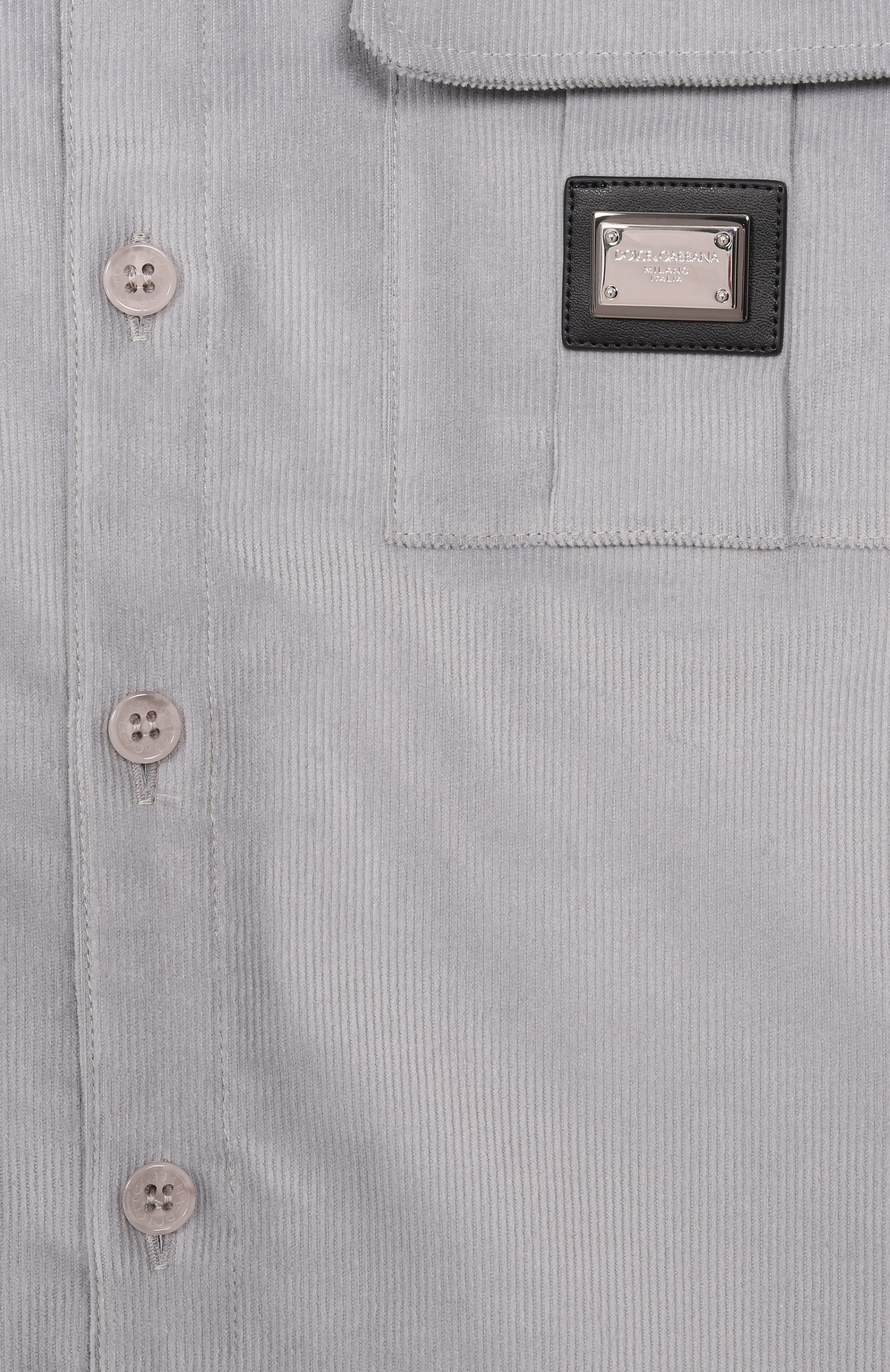 Вельветовая рубашка DOLCE & GABBANA, арт. L44S86/FUWFI_001, фото 3