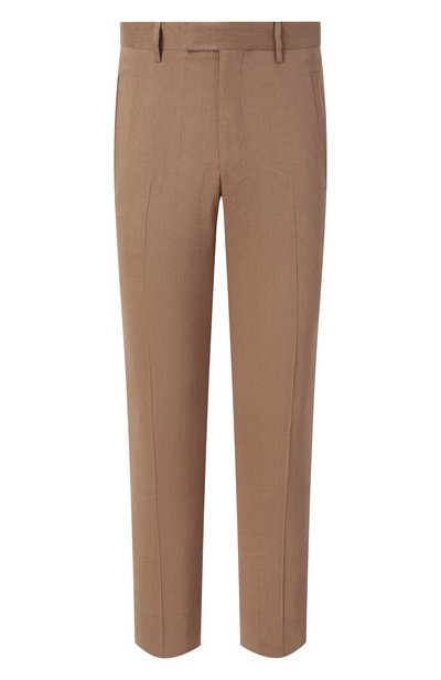 Мужские брюки изо льна и шерсти CORNELIANI, арт. 254513-2518468