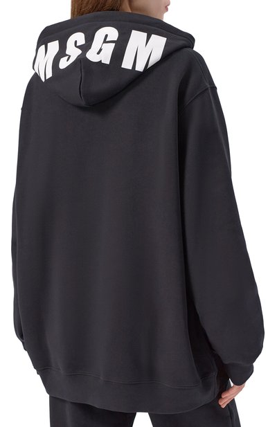 Хлопковое худи MSGM, арт. 2000MDM535/300001, фото 4