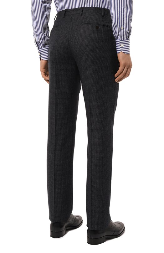 Костюм из шерсти и хлопка Corneliani 946008-9417546_SET Синий  946008-9417546_SET Фото 7