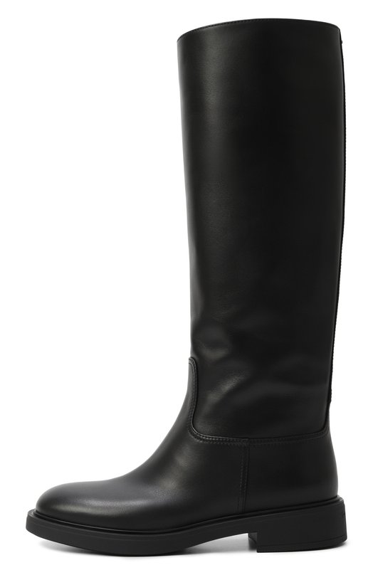 Кожаные сапоги Ascott Gianvito Rossi G80128.20G0M.CLNNER0 Чёрный  G80128.20G0M.CLNNER0 Фото 4