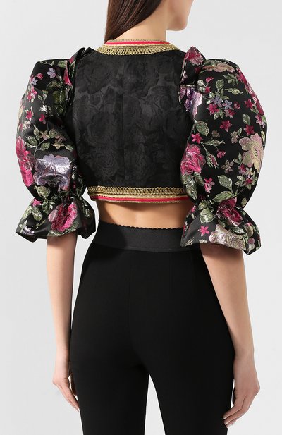 Жакет DOLCE & GABBANA черного цвета по цене 599500 руб., арт. F280MZ/FJRDJ, фото 4 Жакет DOLCE & GABBANA, арт. F280MZ/FJRDJ, фото 4