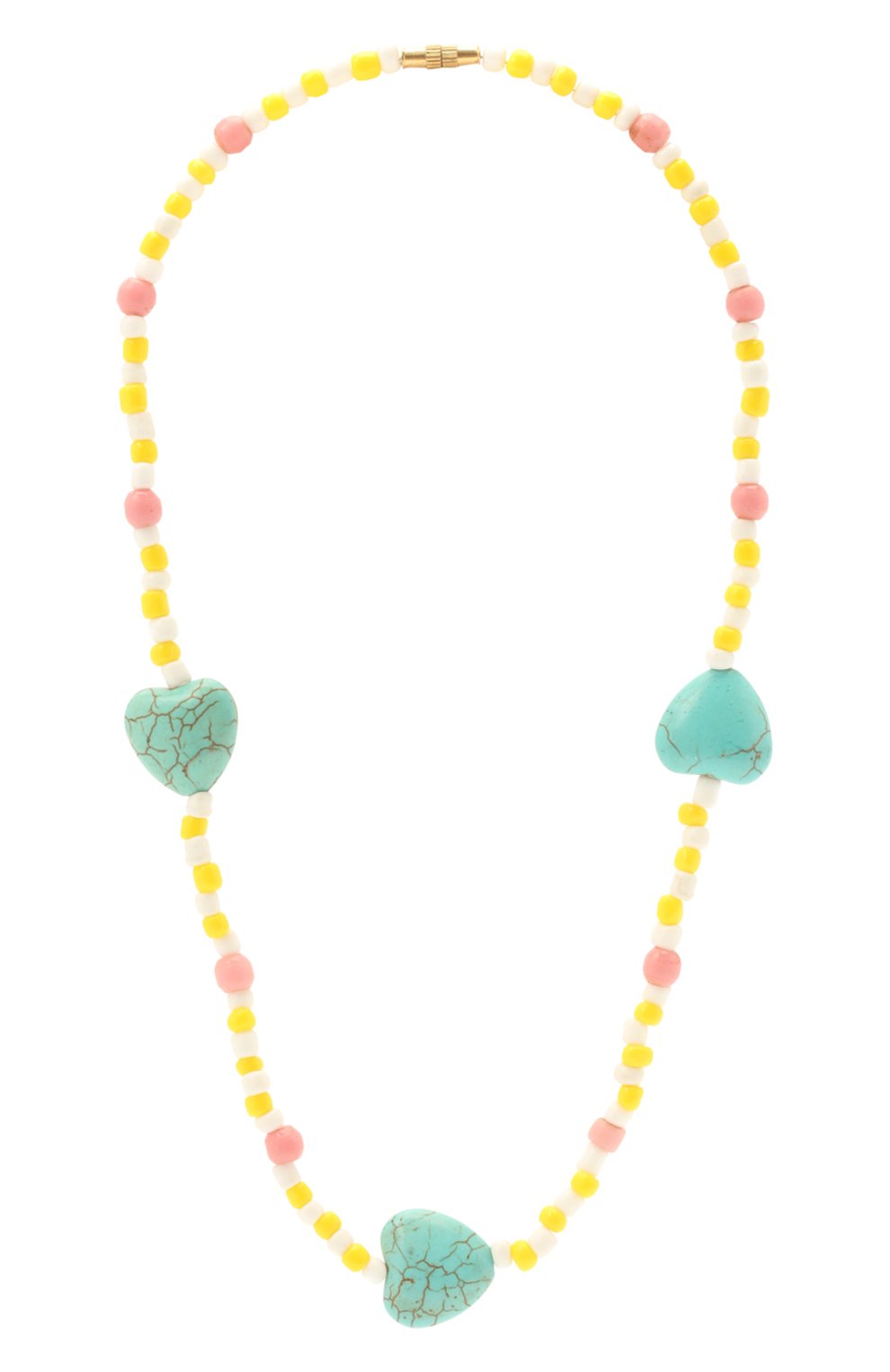 Колье ANNI LU желтого цвета по цене 7375 руб., арт. 19-1101, фото 1 Колье ANNI LU, арт. 19-1101, фото 1