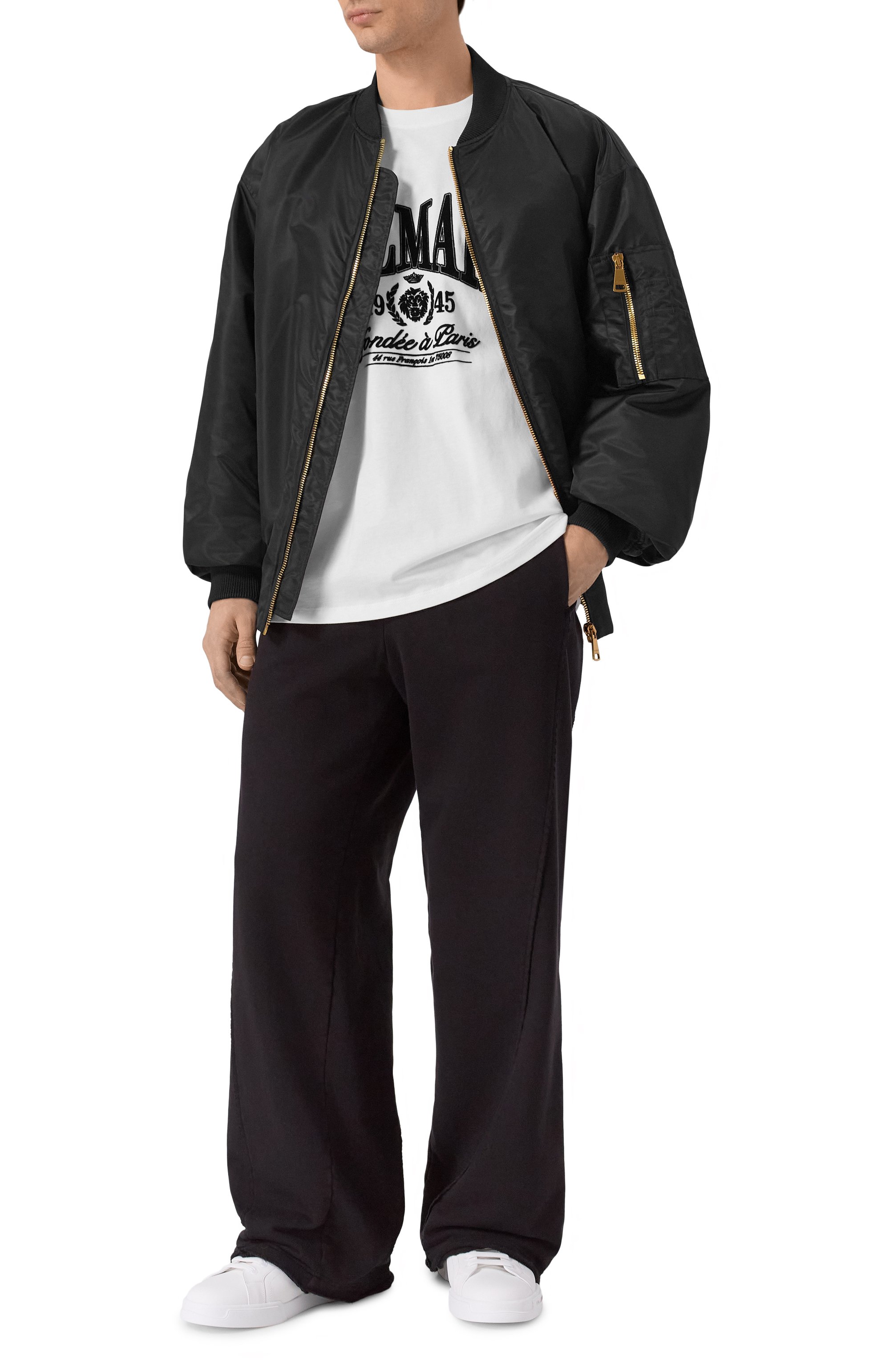 Хлопковая майка BALMAIN, арт. GH1ED006/GF46, фото 2