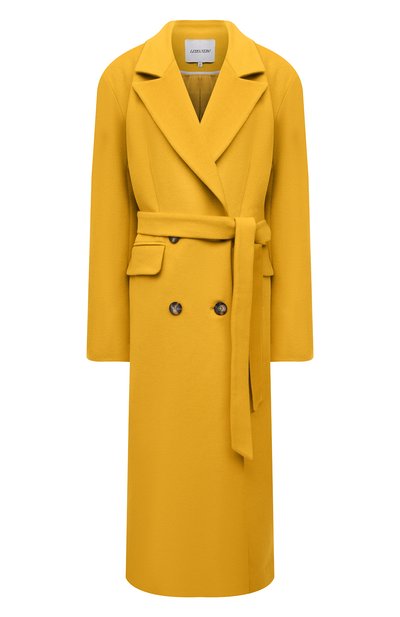 Женское пальто из шерсти и вискозы LESYANEBO, арт. FW21/H-405/OLZ