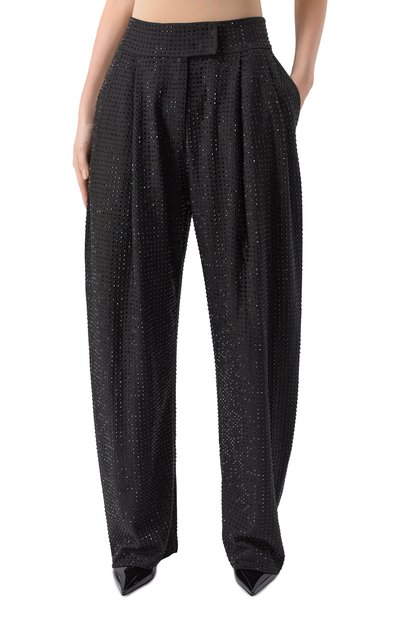 Брюки с отделкой стразами PINKO, арт. 103549/A287, фото 3