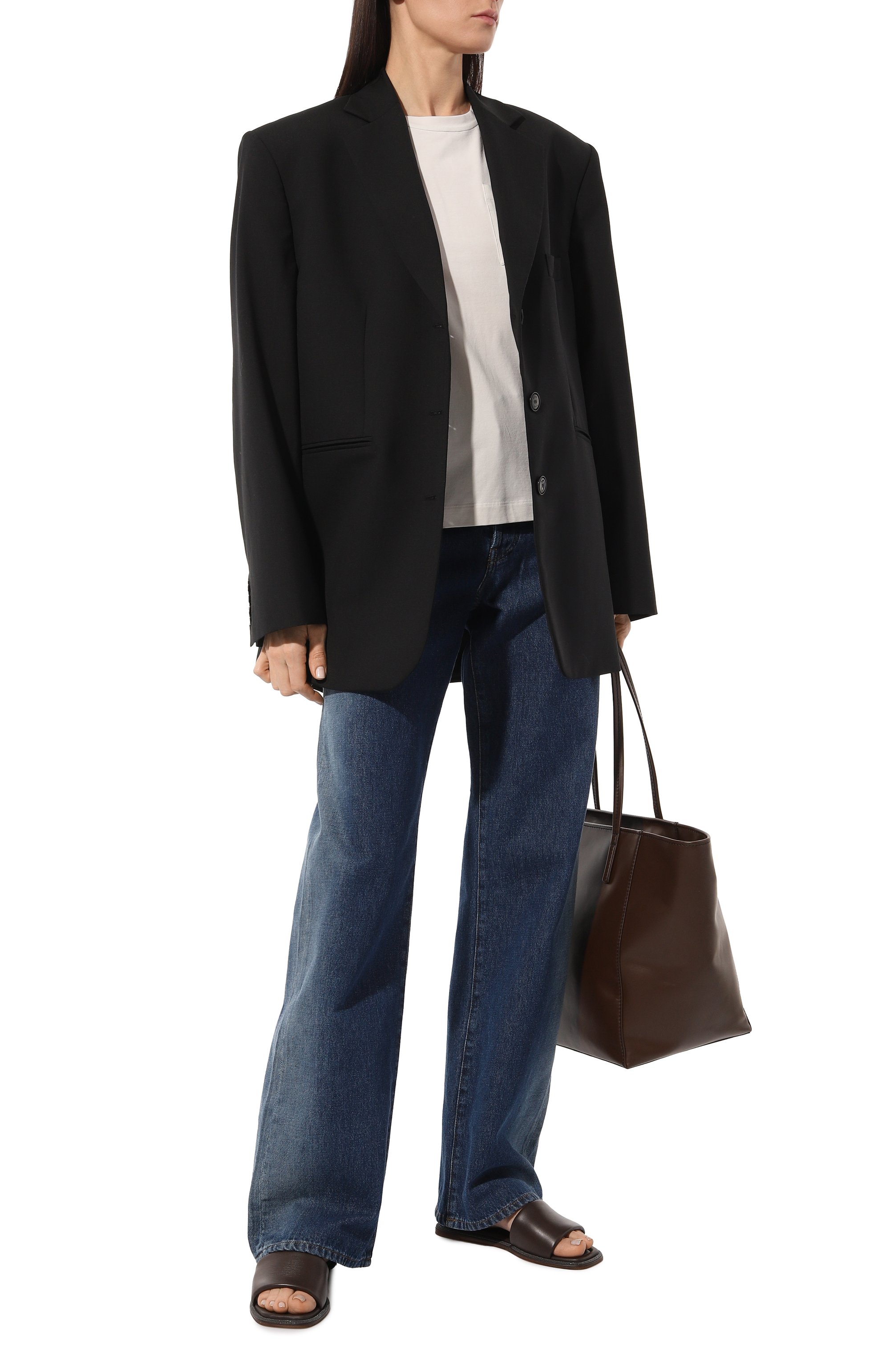 Хлопковая футболка BRUNELLO CUCINELLI кремового цвета по цене 52750 руб., арт. M0T18BB300, фото 2 Хлопковая футболка BRUNELLO CUCINELLI, арт. M0T18BB300, фото 2