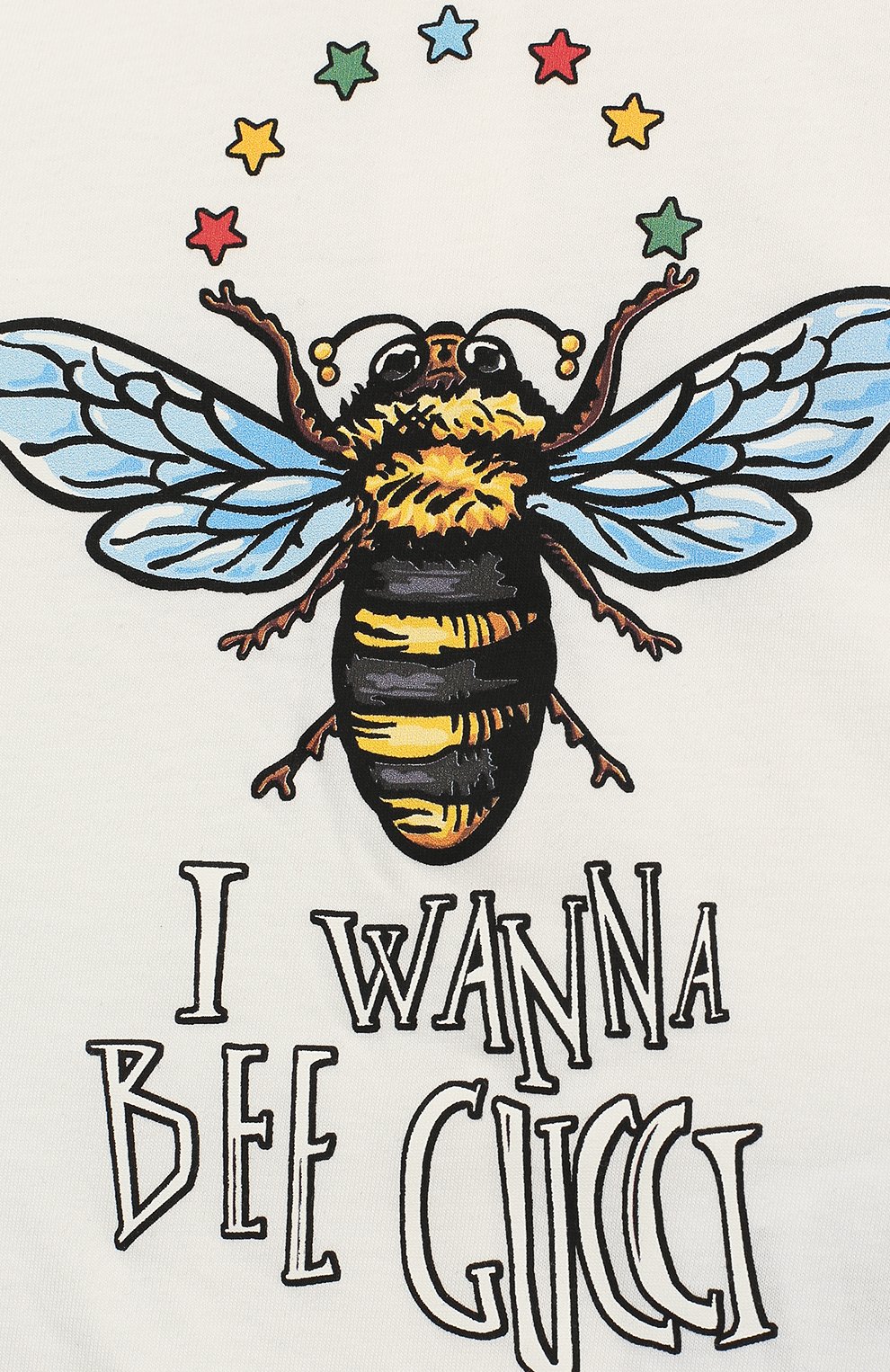 Комплект из хлопковой пижамы и шапки с нагрудником GUCCI, арт. 543889/XJABI, фото 6