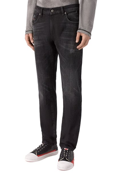 Джинсы 2019 d-strukt DIESEL темно-серого цвета по цене 27850 руб., арт. A03558/0PBBC, фото 3 Джинсы 2019 d-strukt DIESEL, арт. A03558/0PBBC, фото 3