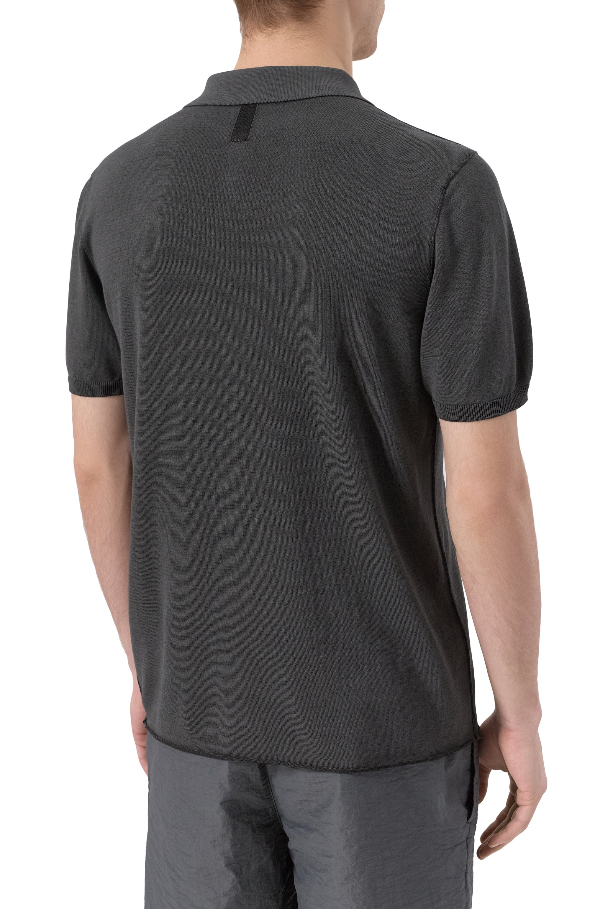 Поло из вискозы и хлопка TRANSIT, арт. CFUTRZ10451, фото 4