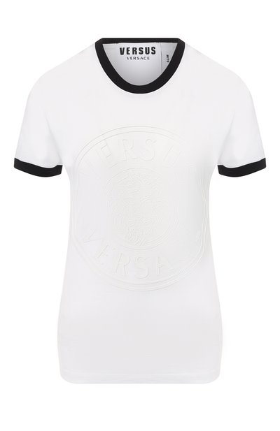 Женская хлопковая футболка VERSUS VERSACE, арт. BD90679/BJ10388