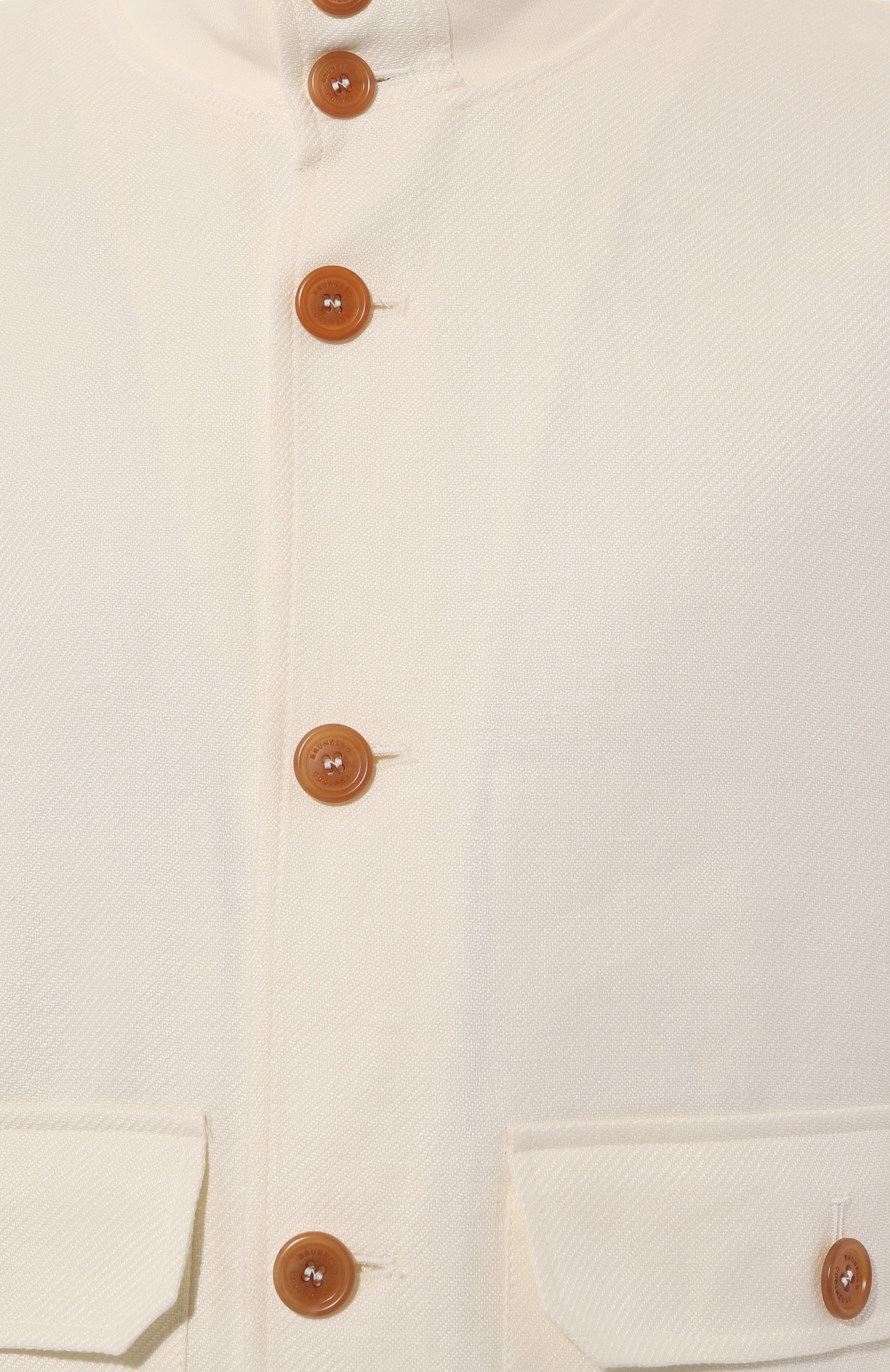 Бомбер изо льна и шерсти BRUNELLO CUCINELLI, арт. MW4826191, фото 5