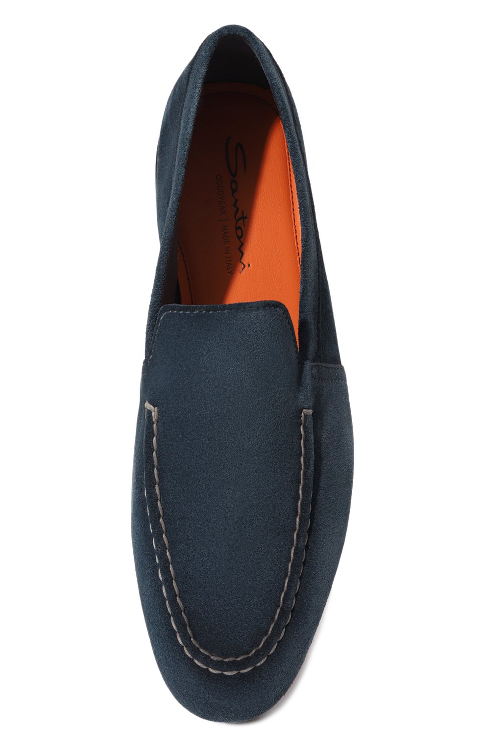 Замшевые лоферы carlos SANTONI, арт. MCNG18000SA4SSG5U29, фото 6