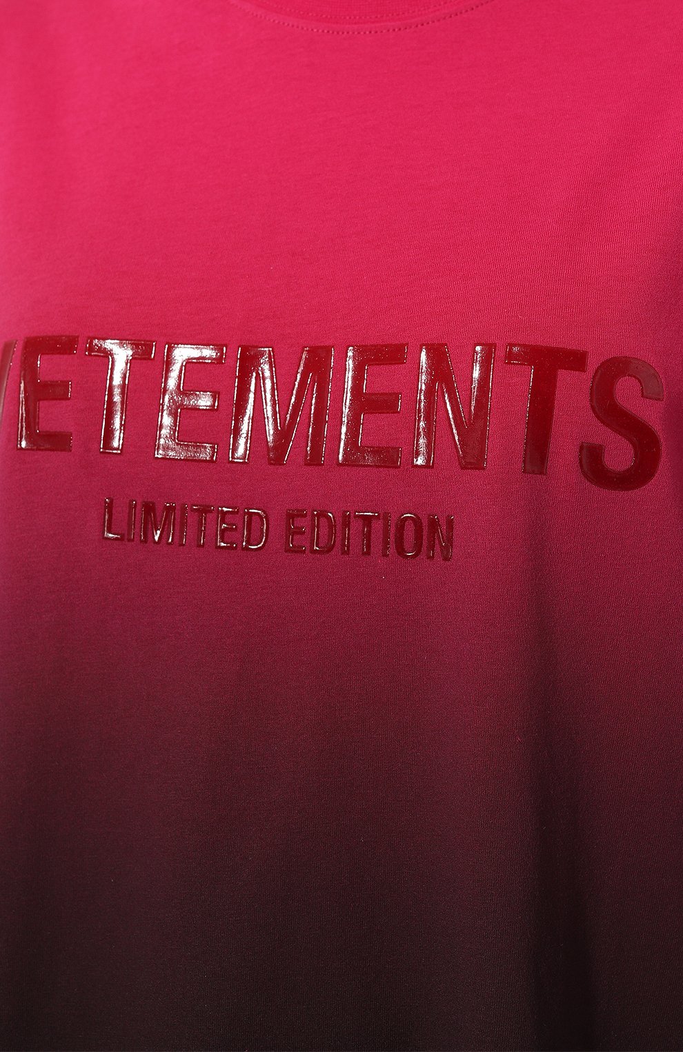 Хлопковая футболка VETEMENTS, арт. UE54TR160H, фото 5