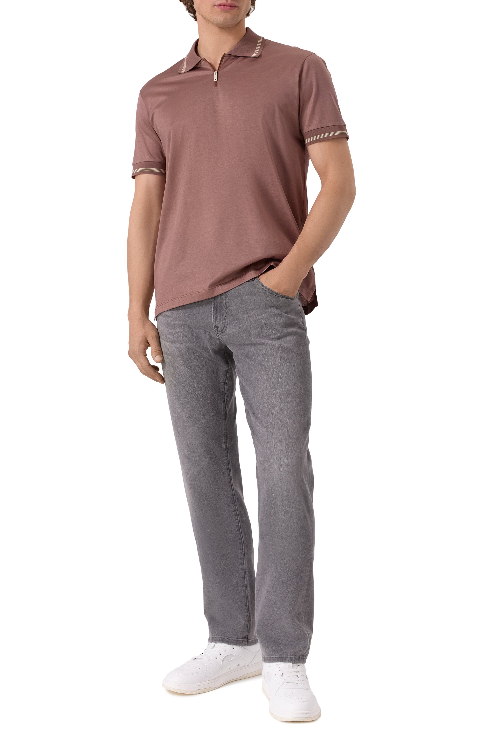 Хлопковое поло DANIELE FIESOLI, арт. SE1203, фото 2