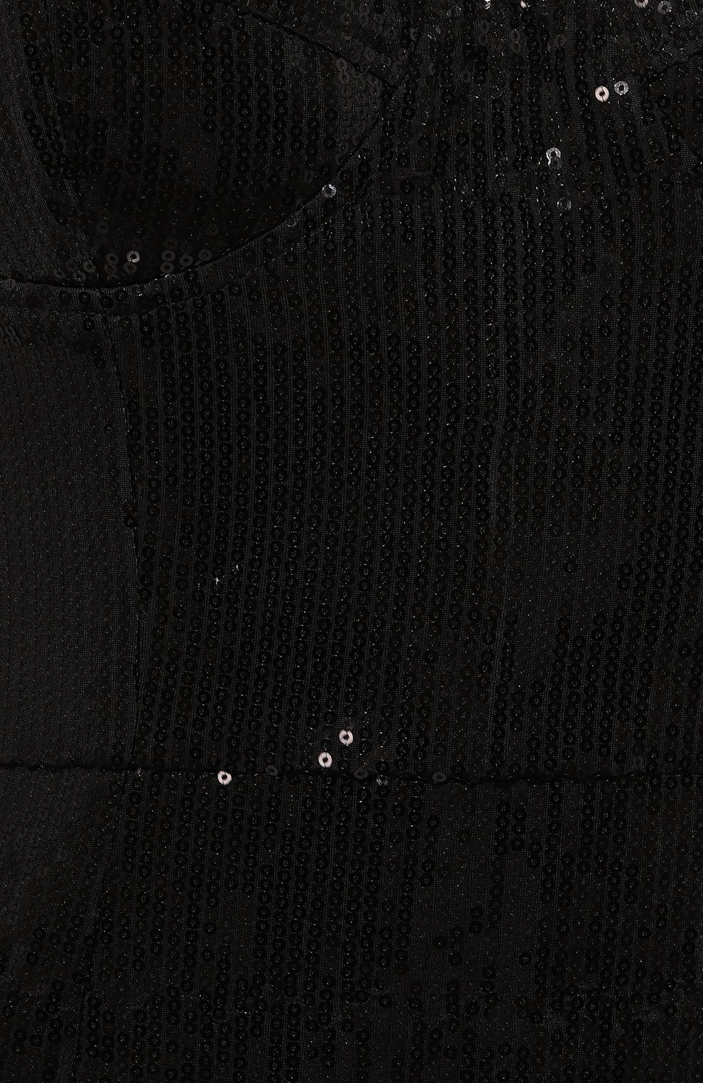 Платье с отделкой пайетками SASHA KIM черного цвета по цене 89000 руб., арт. УТ-00001637, фото 5 Платье с отделкой пайетками SASHA KIM, арт. УТ-00001637, фото 5