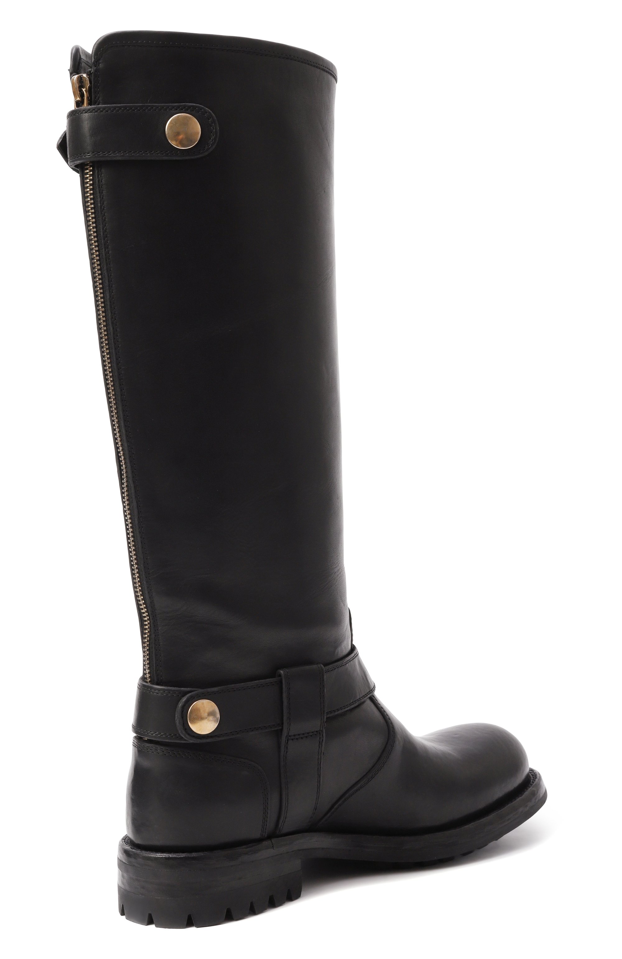 Кожаные сапоги bernini 20 DOLCE & GABBANA, арт. CU1213/AW352, фото 5