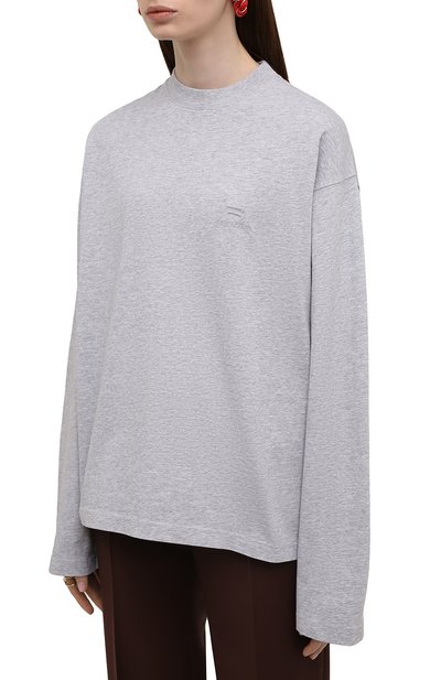 Хлопковый лонгслив BALENCIAGA, арт. 675050/TLVA6, фото 3