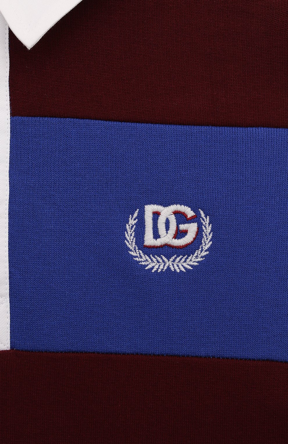 Хлопковое поло DOLCE & GABBANA, арт. L4JWKB/G7N0L, фото 3