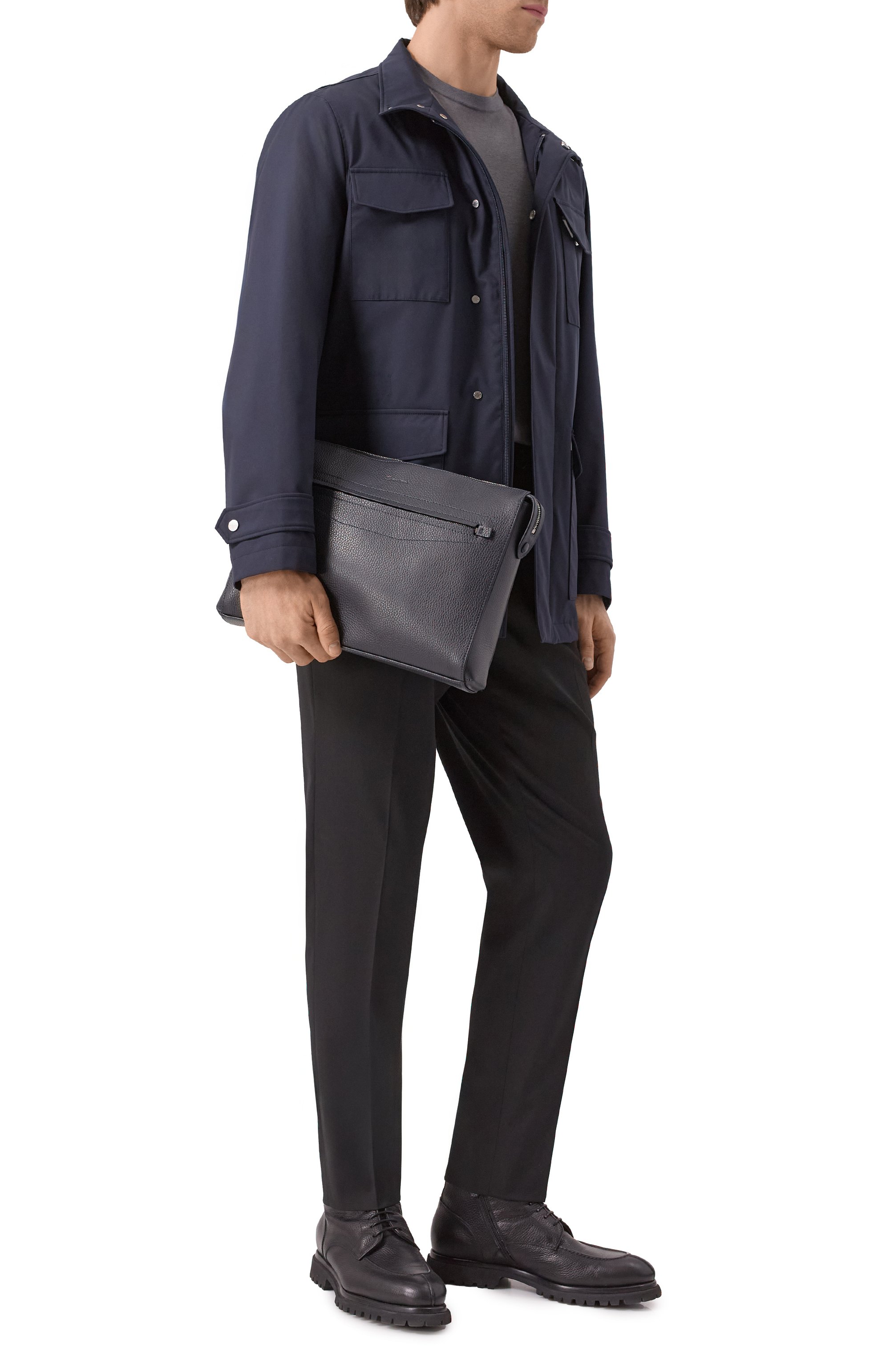 Кожаная папка для документов SANTONI, арт. UFPGA2714EN-AVGP, фото 7