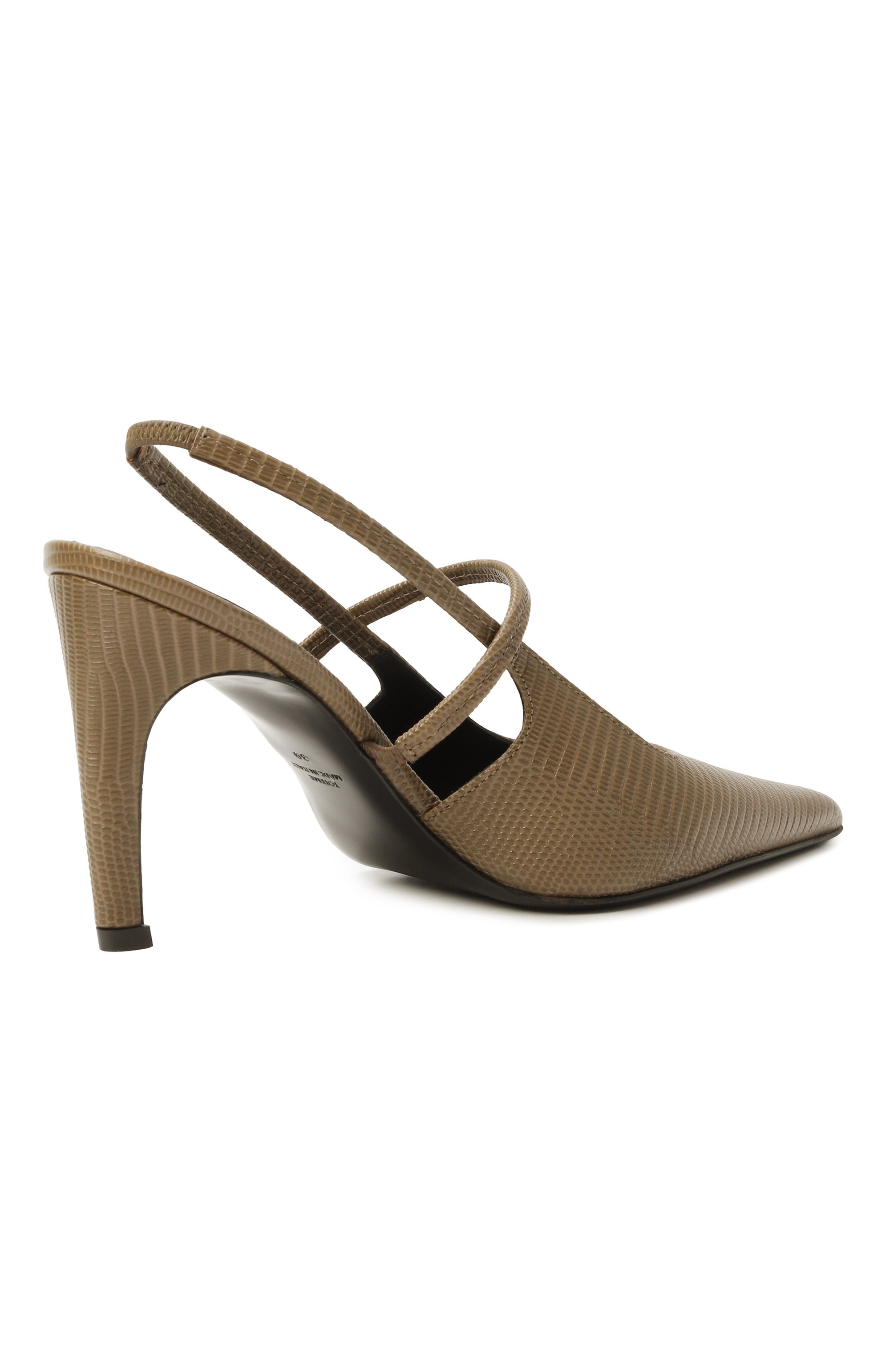 Кожаные туфли TOTEME, арт. 253-WAS0248-LE0020/DARK 0LIVE 244, фото 5