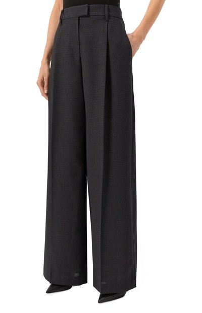 Шерс�тяные брюки BRUNELLO CUCINELLI, арт. MP507P8884, фото 4