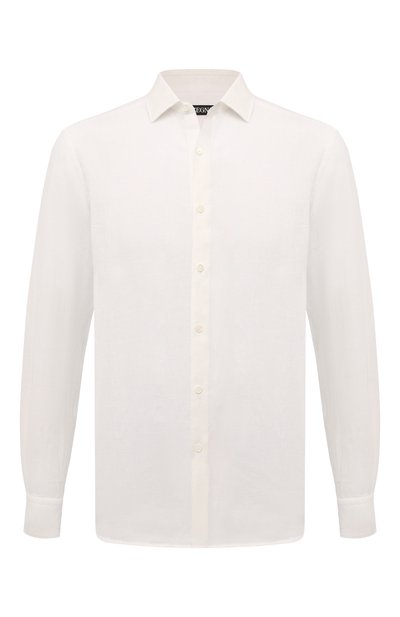 Мужская льняная рубашка ZEGNA, арт. UDX38A7/SRF5