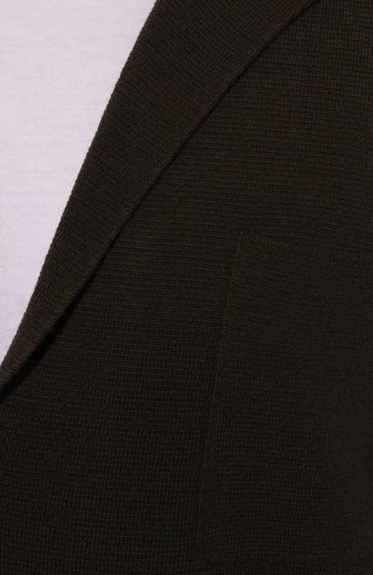 Шерстяной пиджак Corneliani 94M586-9425164 Зелёный  94M586-9425164 Фото 7