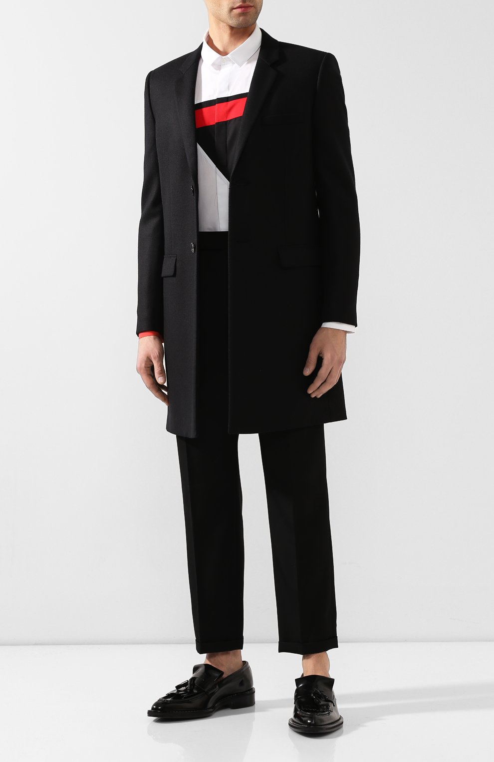 Кожаные лоферы AMI, арт. H19S101.901, фото 2