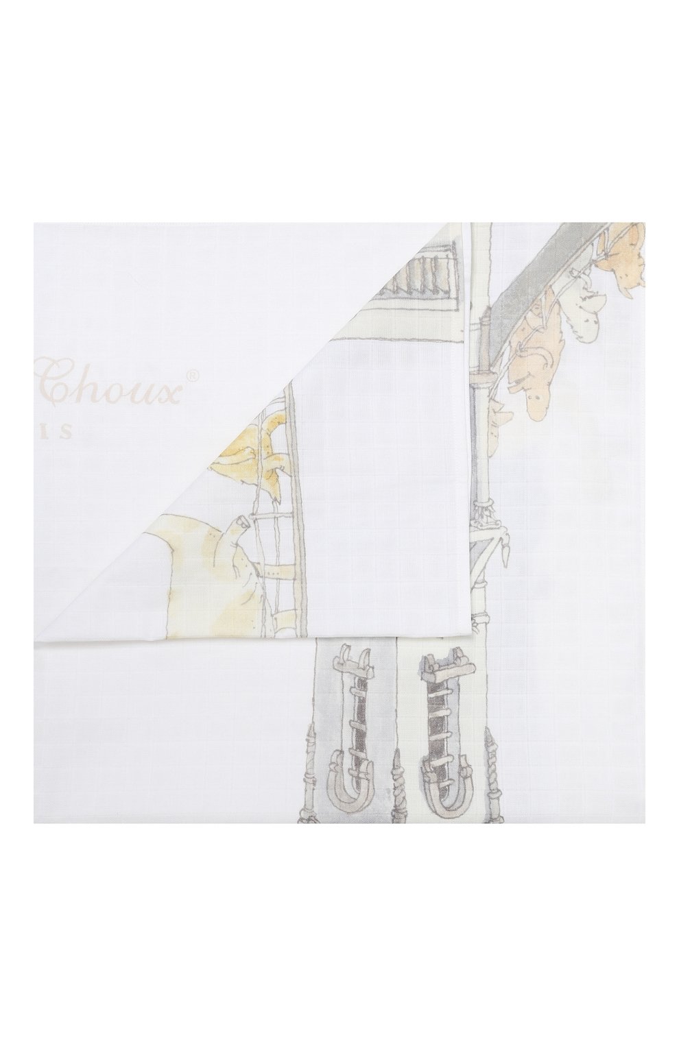 Хлопковая пеленка ATELIER CHOUX, арт. CARRE T0WER`S BRIDGE, фото 1