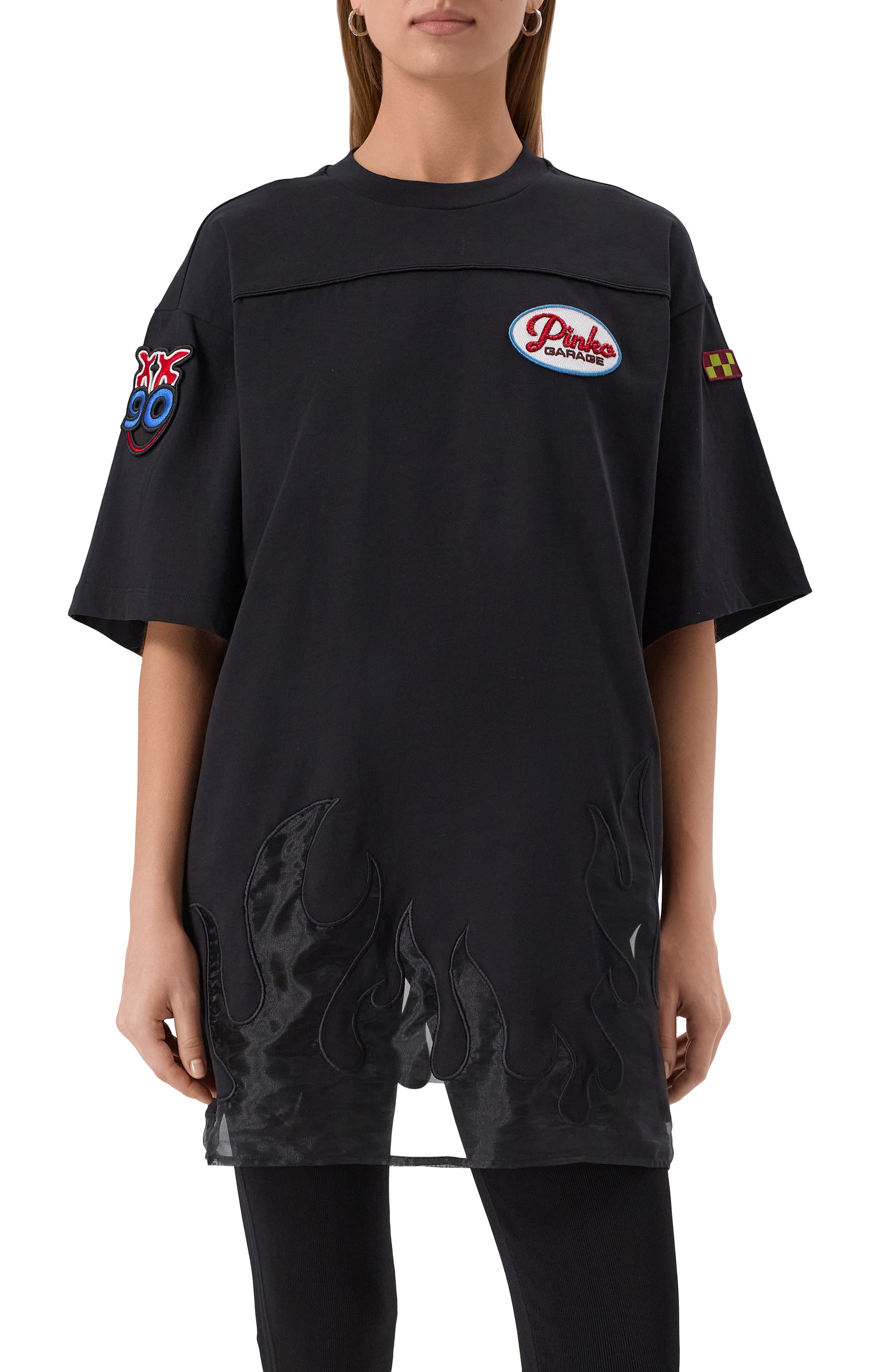 Хлопковое платье PINKO, арт. 105268/A2MK, фото 3