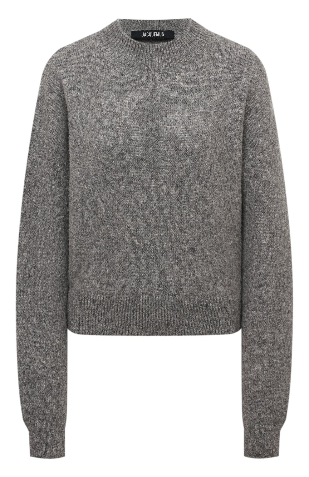 Свитер JACQUEMUS серого цвета по цене 63400 руб., арт. 24E241KN353/2329, фото 1 Свитер JACQUEMUS, арт. 24E241KN353/2329, фото 1
