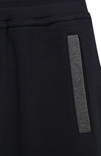 Хлопковые джоггеры BRUNELLO CUCINELLI, арт. BM836E348B, фото 3