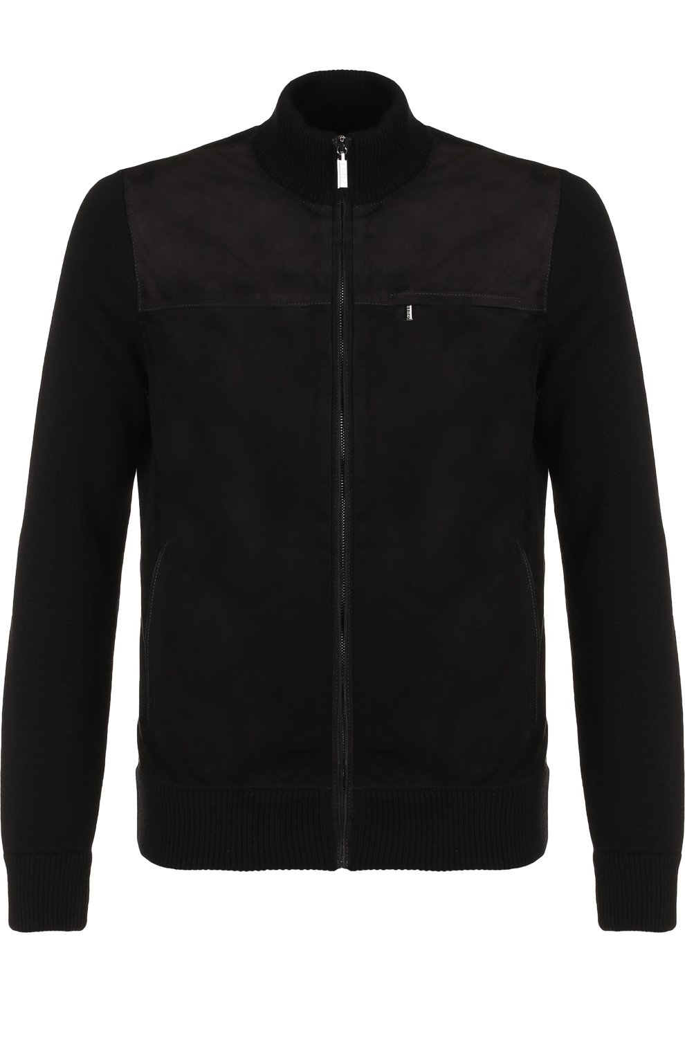 Кашемировый бомбер ZILLI черного цвета по цене 354500 руб., арт. MBQ-BL185-CLAS1/ML01, фото 1 Кашемировый бомбер ZILLI, арт. MBQ-BL185-CLAS1/ML01, фото 1