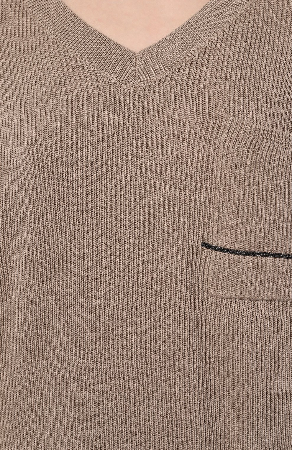 Хлопковый пуловер BRUNELLO CUCINELLI, арт. M1919B1351, фото 5