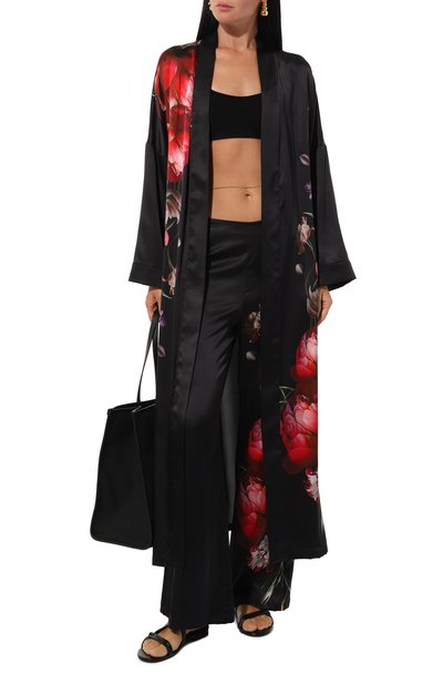 Шелковый халат YANINA, арт. T-2546, фото 2