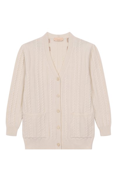 Шерстяной кардиган ELISABETTA FRANCHI LA MIA BAMBINA, арт. EFMA172C/FL230/10A-12A+