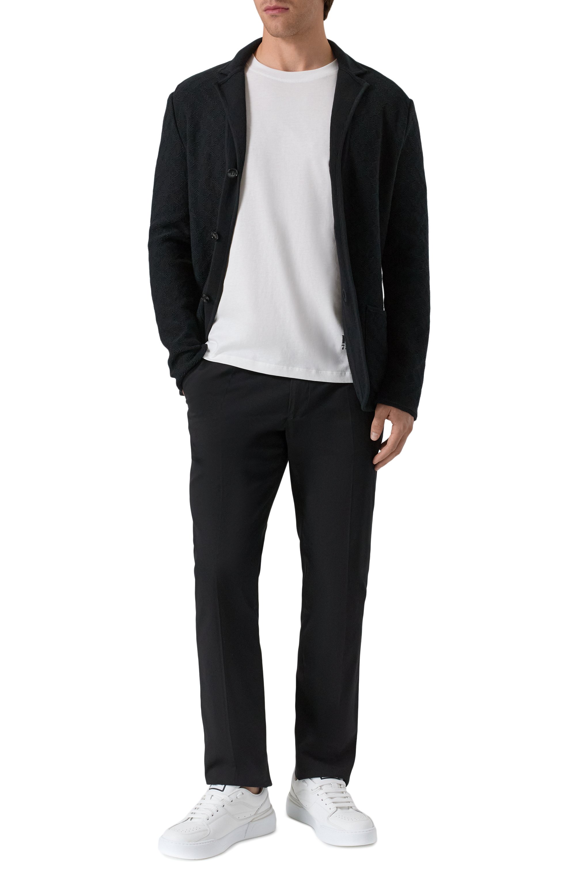 Хлопковая футболка BALMAIN, арт. FH1EG000/BD04, фото 2