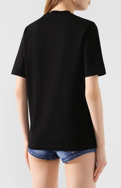 Хлопковая футболка DSQUARED2, арт. S80GC0002/S23009, фото 4