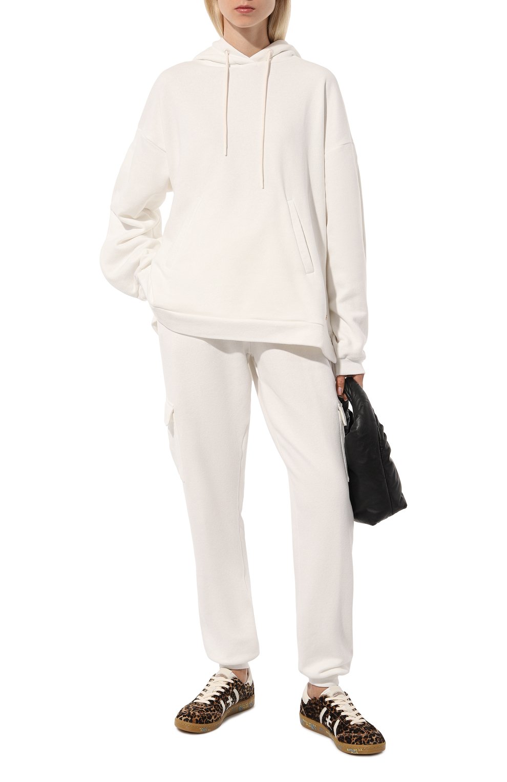 Джоггеры из хлопка и кашемира COSY SUNDAY, арт. H1-120-01, фото 2