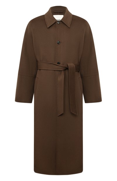 Мужской пальто из шерсти и шелка NANUSHKA, арт. NM24FWJK02678