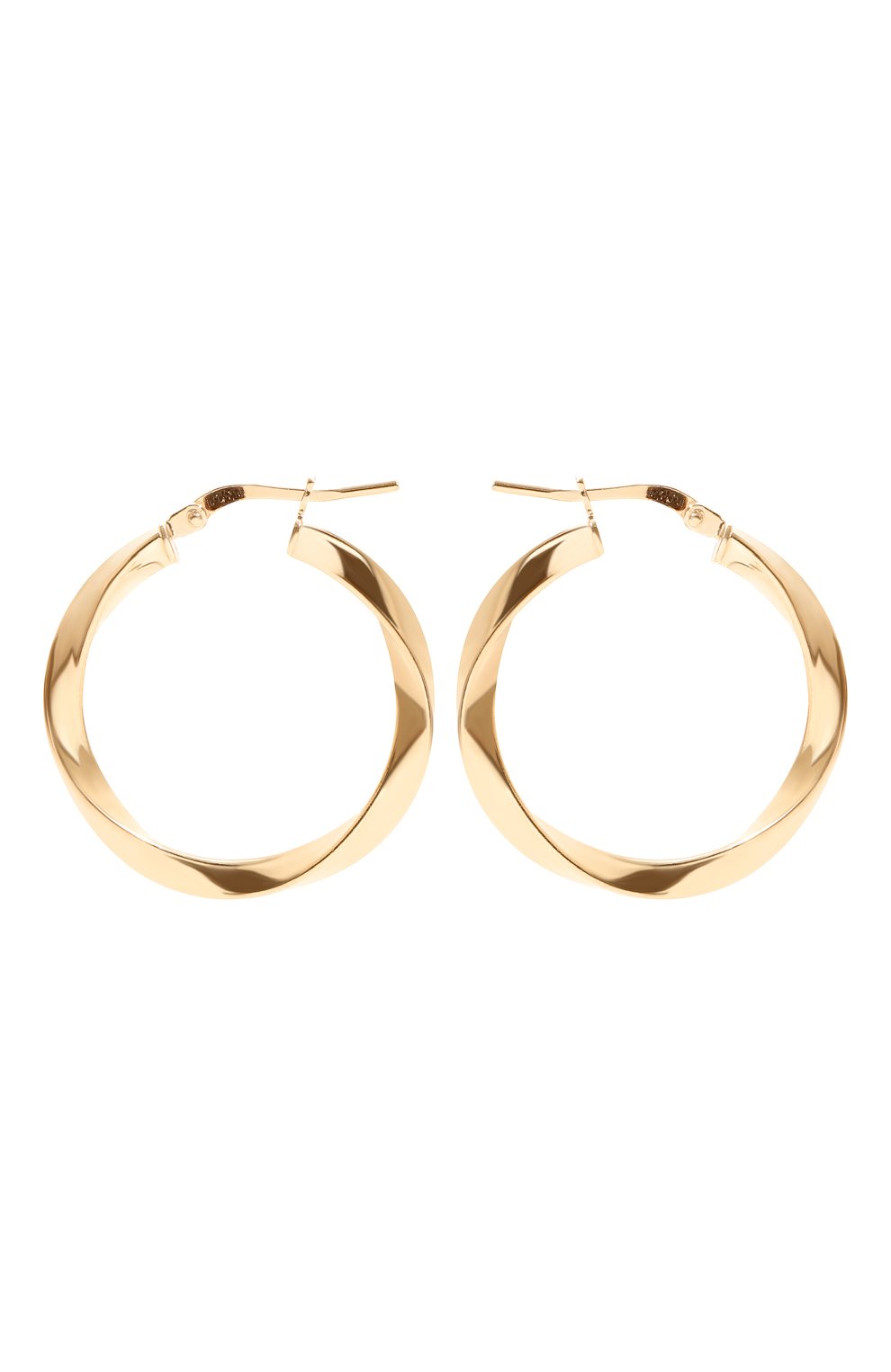 Серьги BONVO, арт. TWIST_H00P/G0LD, фото 1