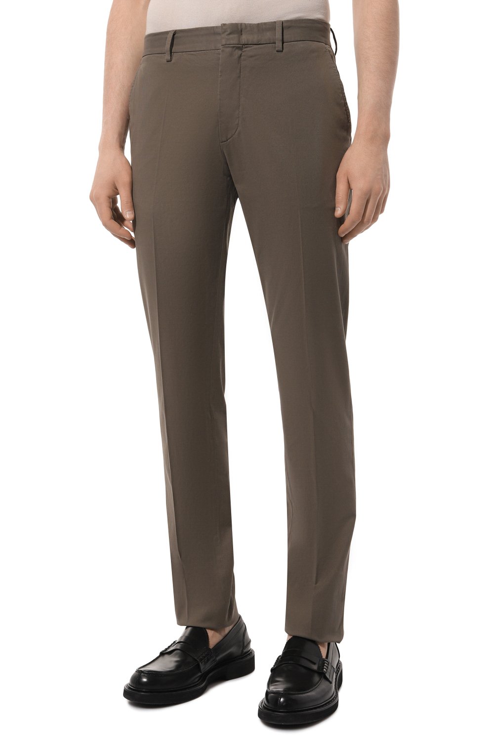 Хлопковые брюки ZEGNA, арт. UDI17A7/TR00, фото 3